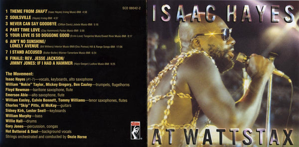 Isaac Hayes At Wattstax [CD]