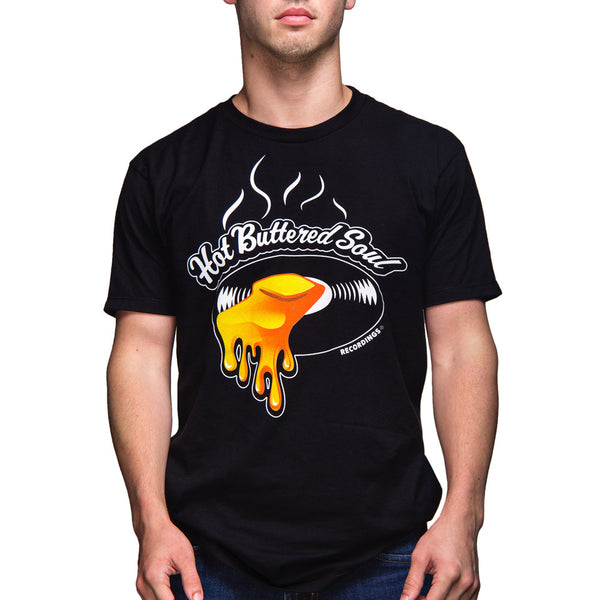Hot Buttered Soul Recordings Tee (Black)